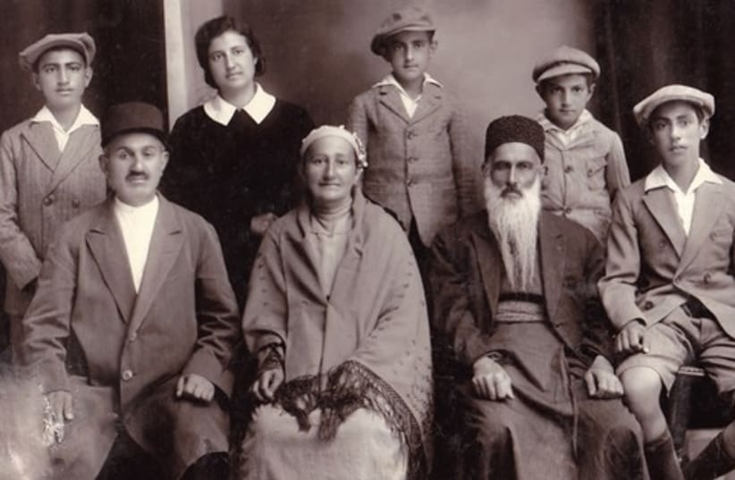 THE YERUSHALMI family, with its patriarch, Rahamim 521 (photo credit: Courtesy Yerushalmi family)