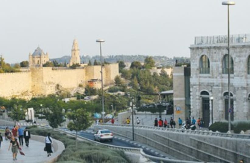 View of Jerusalem 370 (photo credit: Marc Israel Sellem/The Jerusalem Post)