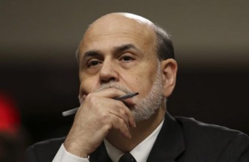 Ben Bernanke 370 (photo credit: REUTERS/Gary Cameron)