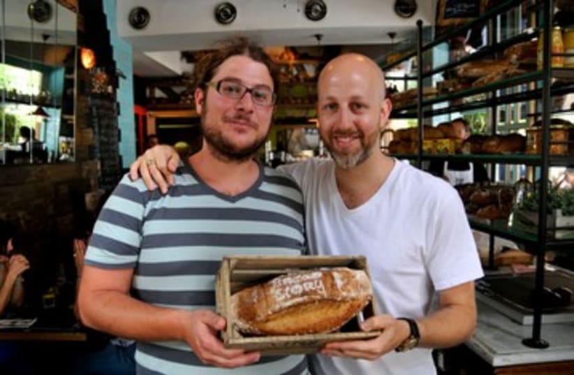 Chef Yogev Yaros and baker Yaron Schneller 370 (photo credit: Hadas Parush)