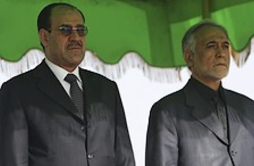 Maliki Iran 224.88 (photo credit: AP [file])