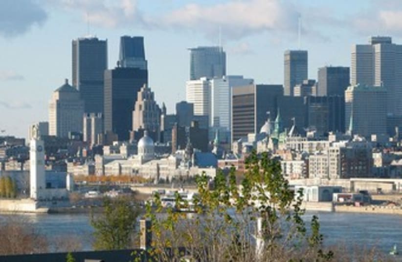 Montreal skyline 370 (photo credit: wikimediacommons)