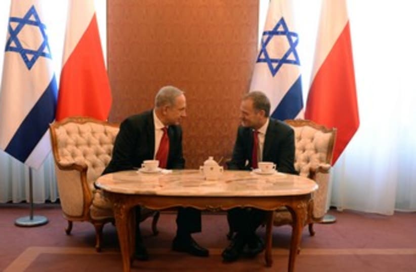 Bibi and Turk prime minister (photo credit: GPO)