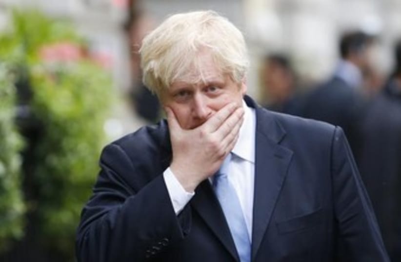 London Mayor Boris Johnson 370 (photo credit: REUTERS)