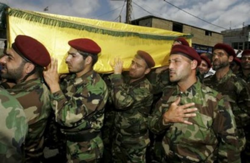 Hezbollah funeral 370 (photo credit: REUTERS/Mostafa Assaf )