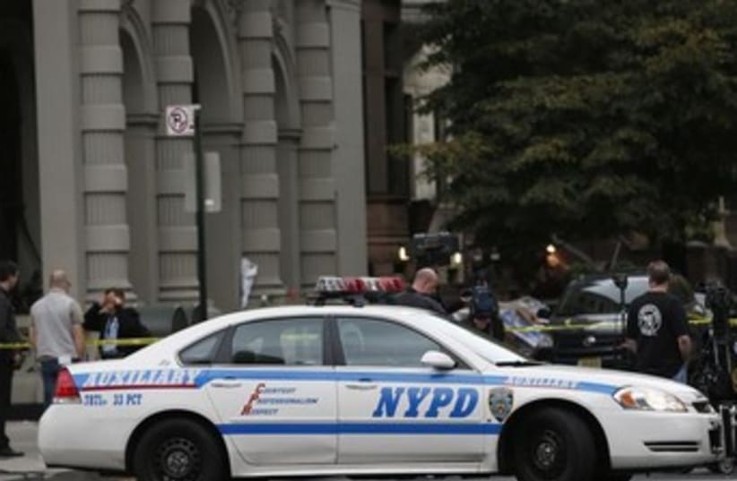 NYPD vehicle370 (photo credit: Reuters)