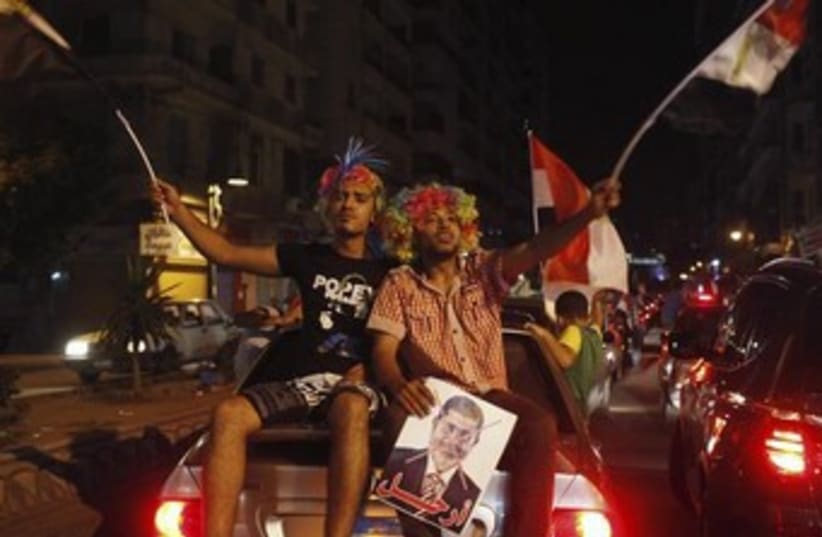 Anti-Morsi protesters gather in Tahrir Square 370 (photo credit: Reuters)