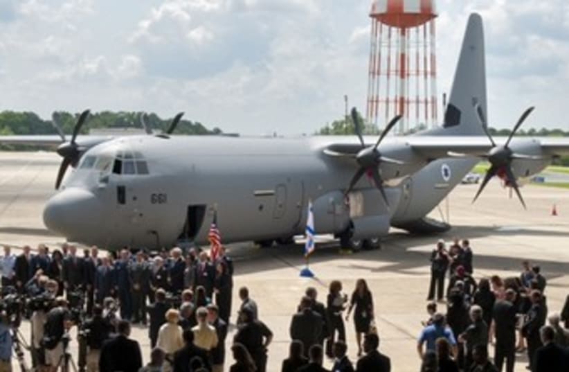 The Hercules C-130J (370) (photo credit: Courtesy- IAF)