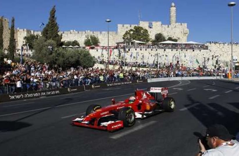 The first-ever two-day Jerusalem Formula Peace Road Show (photo credit: Reuters)