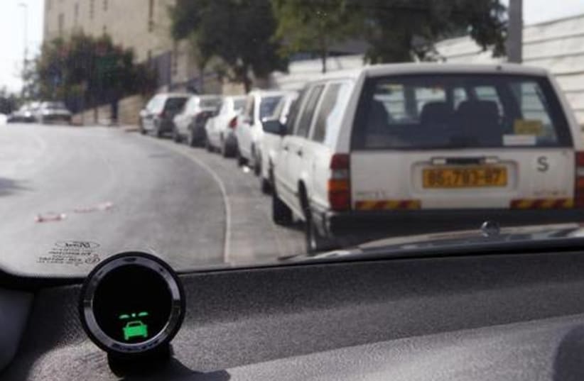 Part of the Mobileye driving assist system (photo credit: REUTERS/Baz Ratner)