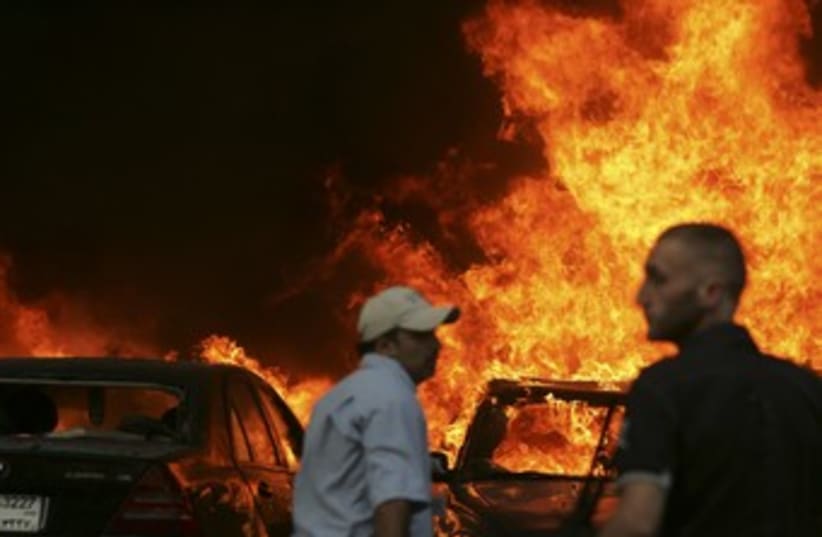 Beirut blast (photo credit: Reuters)