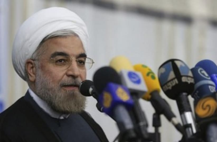 Iranian President-elect Hassan Rouhani. (photo credit: REUTERS)