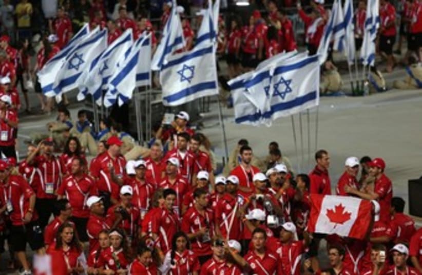 Maccabiah games opening ceremony 390 (photo credit: Marc Israel Sellem/The Jerusalem Post)
