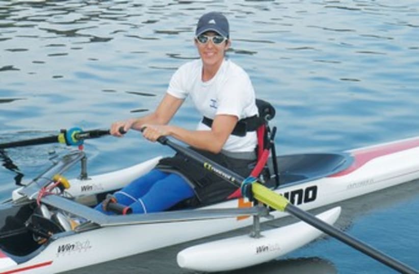 Moran Samuel paralympic champion 370 (photo credit: Daniel Rowing Center and Adi Adamit)