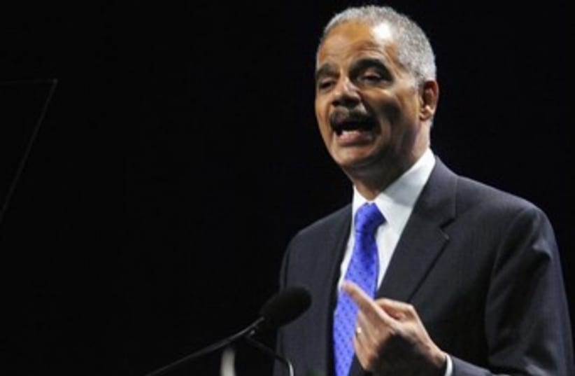 US Attorney General Eric Holder 370 (photo credit: REUTERS)