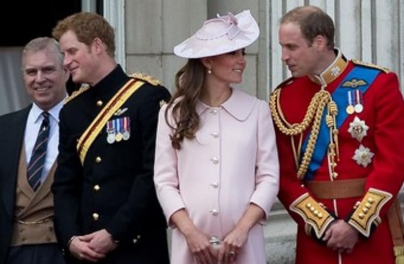 Kate and Will 370 (photo credit: REUTERS/Paul Hackett )