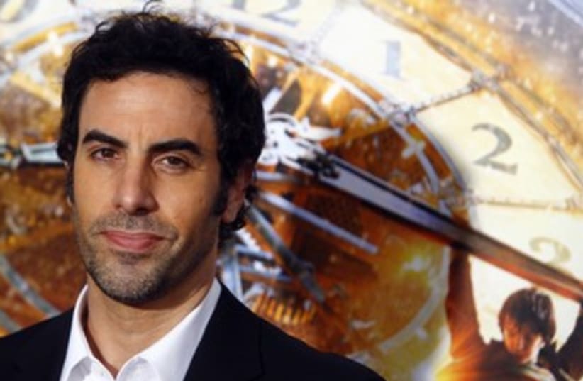 Actor Sacha Baron Cohen attends the premiere of "Hugo"  (photo credit: REUTERS/Eric Thayer)