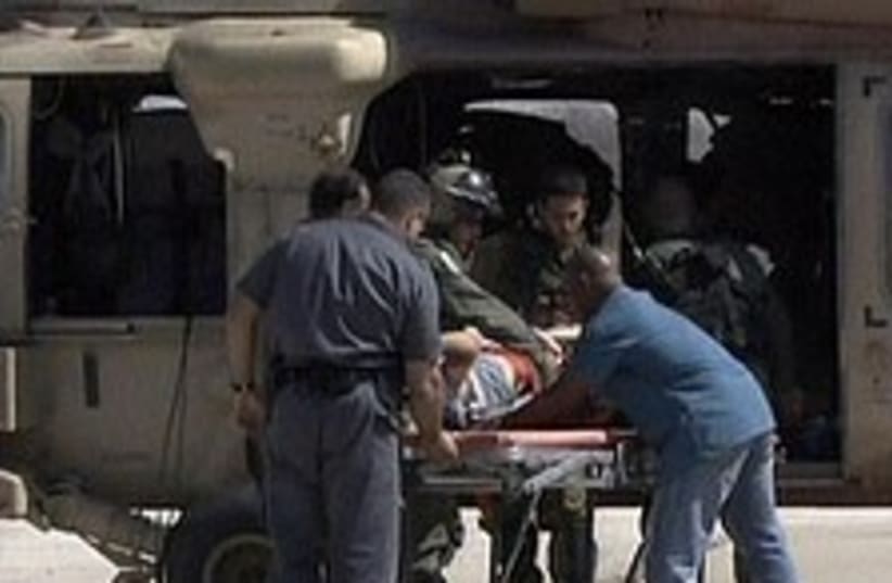 wounded hikers 224.88 (photo credit: Channel 2)