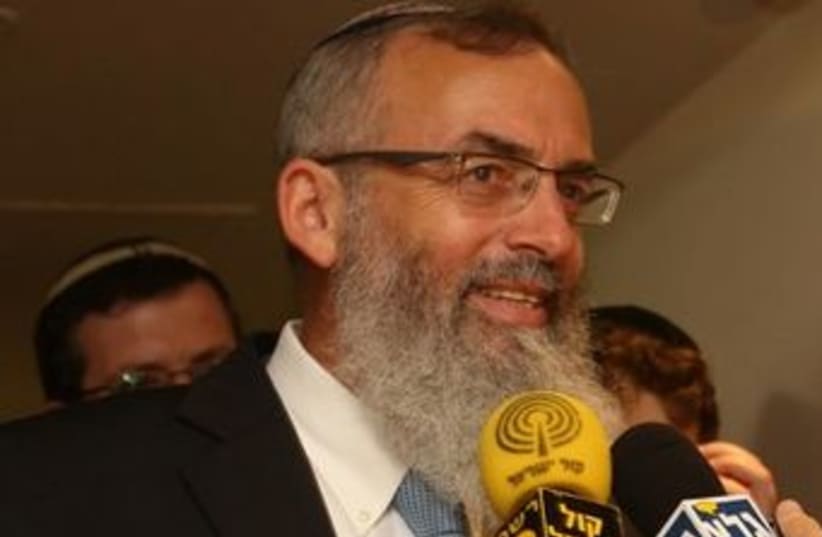 Rabbi David Stav (photo credit: Marc Israel Sellem/The Jerusalem Post)
