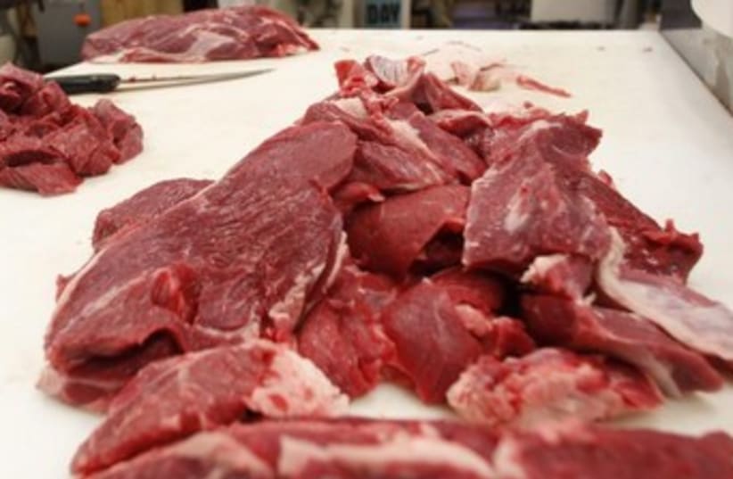 Red meat 370 (photo credit: REUTERS)