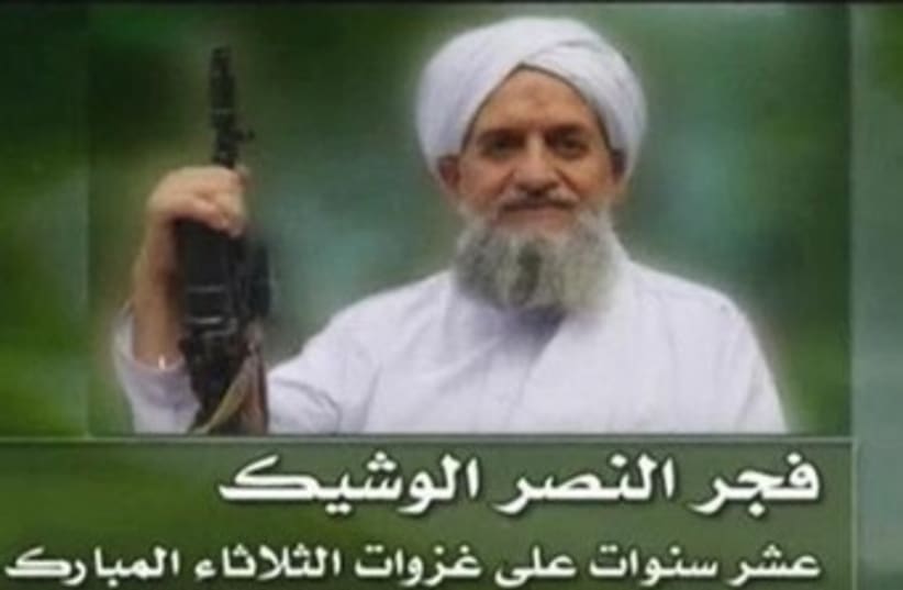 Al-Qaida's new leader, Egyptian Ayman al-Zawahiri 370 (photo credit: REUTERS)