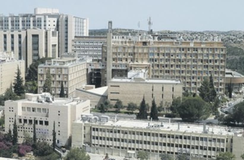 Hebrew University Hadassah Medical School in Ein Kerem 370 (photo credit: Wikicommons)