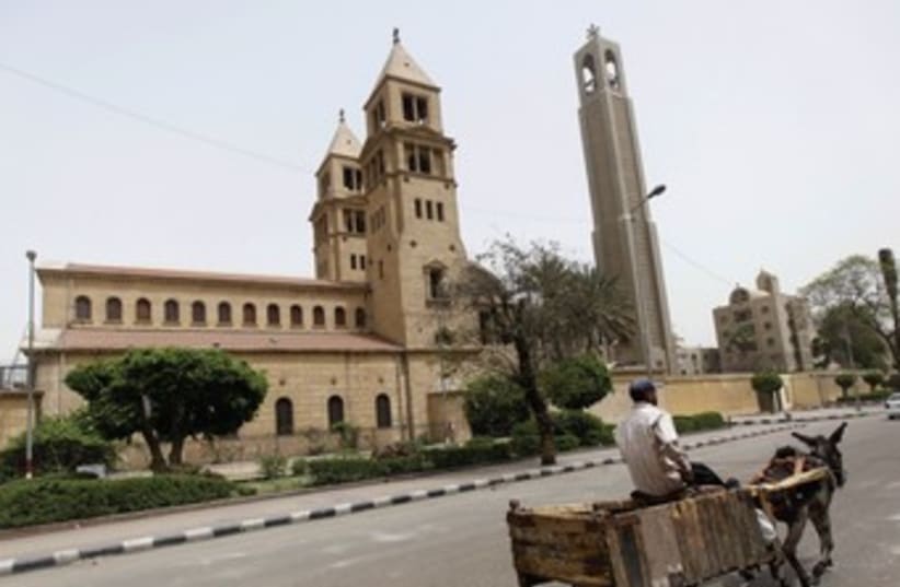 Cairo church in Egypt 370 (photo credit: REUTERS)