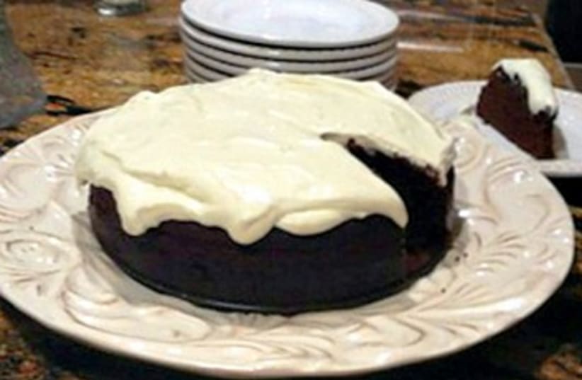 Honey and Dark Beer Chocolate Cake (photo credit: Courtesy)