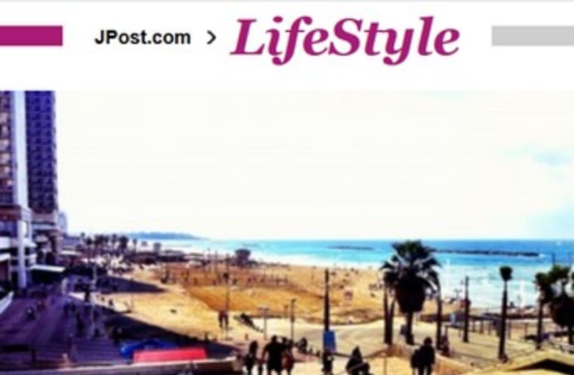 New Lifestyle page launch (photo credit: JPost.com Screenshot)