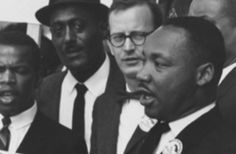 Dr. Martin Luther King Jr. 370 (photo credit: Reuters/ screen shot)