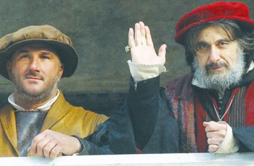 Al Pacino in the Marchant of Venice 521 (photo credit: REUTERS)