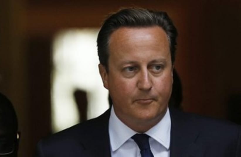 Britain's Prime Minister David Cameron (photo credit: Reuters)