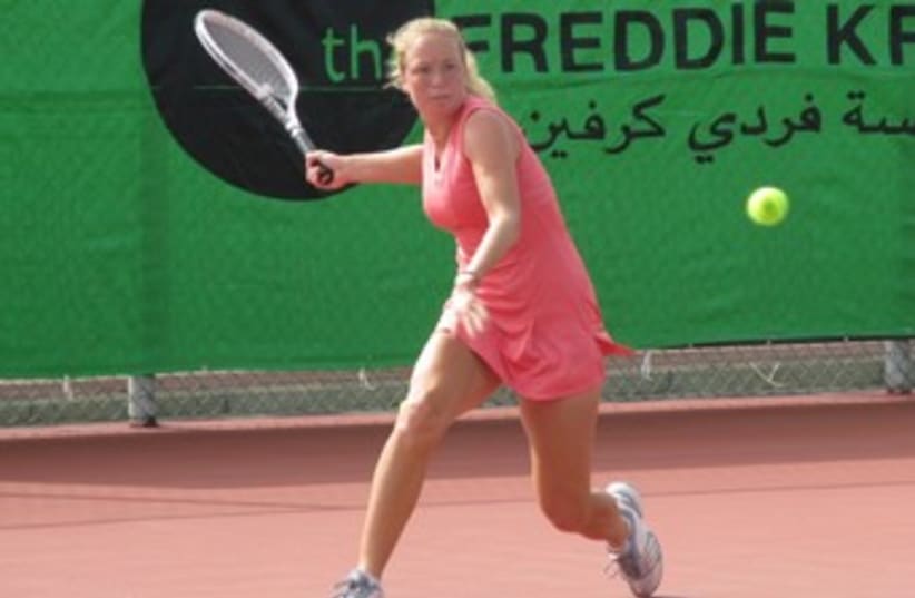 Julia Glushko tennis 370 (photo credit: Reuters)