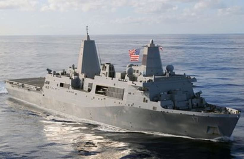 USS San Antonio ship370 (photo credit: Wikimedia Commons)