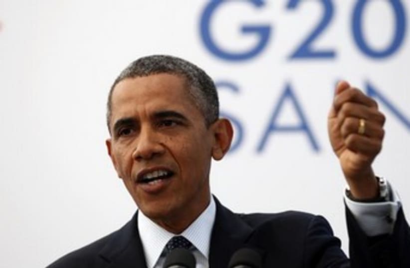 US President Barack Obama 370 (photo credit: Reuters)