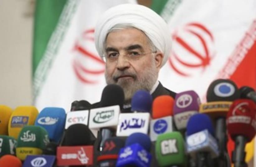 Iranian President-elect Hassan Rouhani  (photo credit: Reuters)