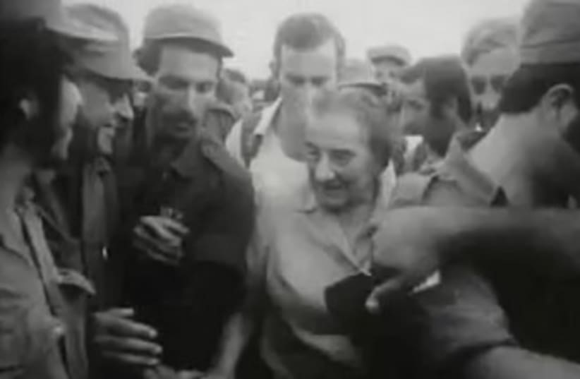 Golda Meir (photo credit: Screenshot)