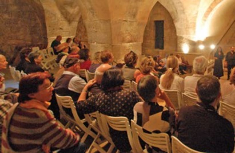 Vocal Music Festival in the village of Abu Ghosh (photo credit: Courtesy)