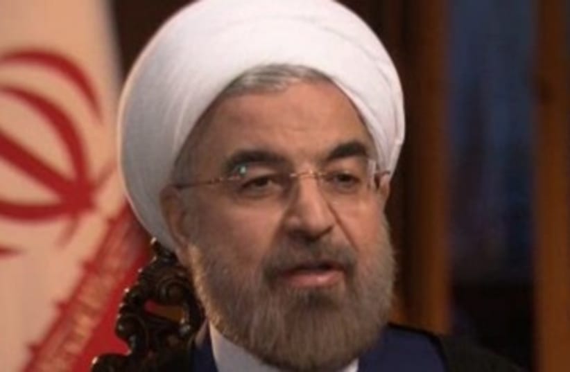 Rouhani in NBC interview 370 (photo credit: Screenshot)