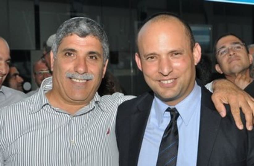 Bennett and Lalo Zohar (photo credit: Courtesy )