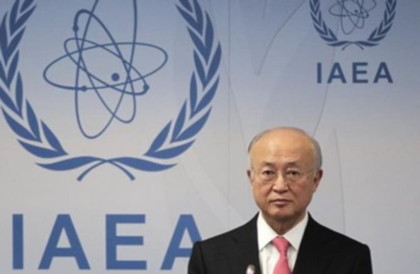 IAEA Director General Yukiya Amano 370 (photo credit: Reuters)