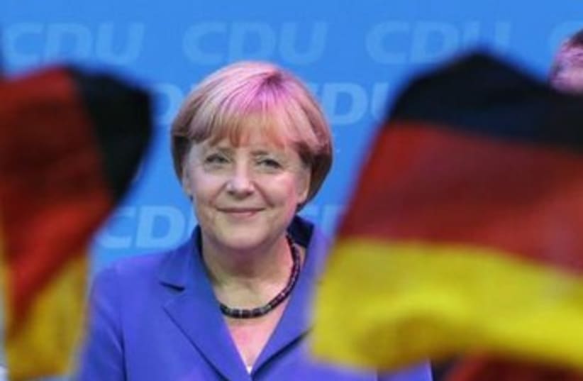 Angela Merkel (photo credit: Reuters)