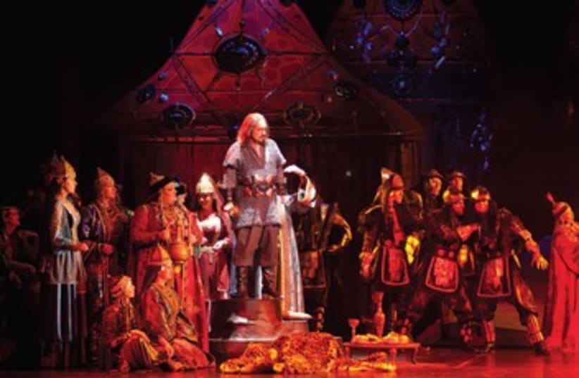‘Prince Igor’ graces the stage of the Israeli Opera (photo credit: Courtesy)