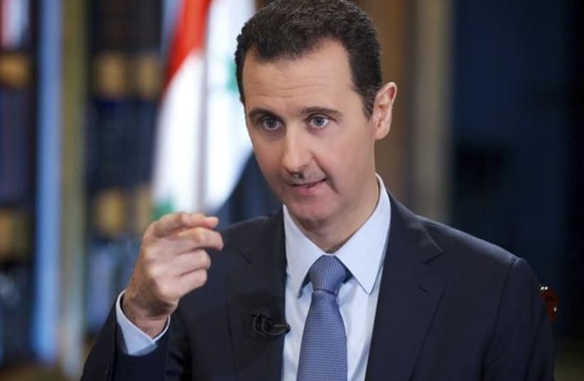 Syrian President Bashar Assad 370 (photo credit: Reuters)