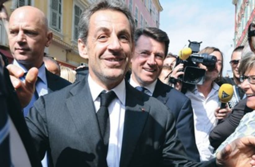 Former French President Nicolas Sarkozy 370 (photo credit: Reuters)
