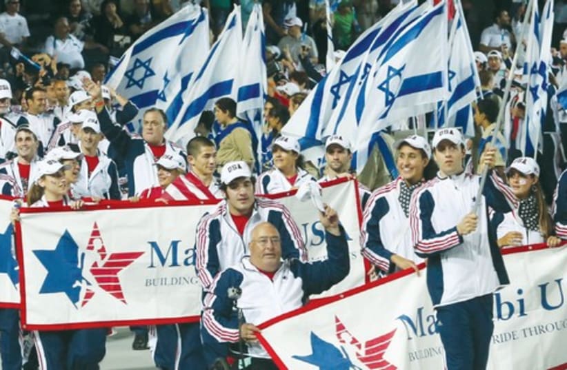 Team USA at the Maccabia 2013 521 (photo credit: Marc Israel Sellem/ The Jerusalem Post)