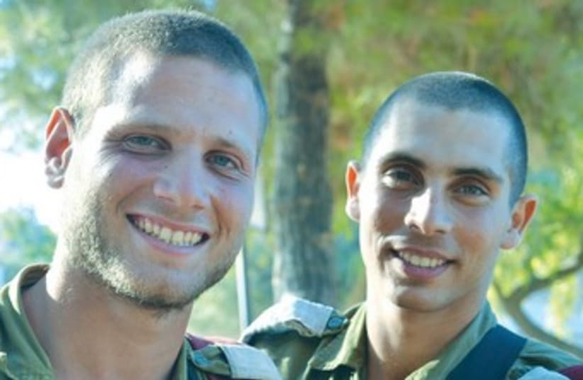 OR LEVY (left) and Eden Adler 370 (photo credit: IDF)