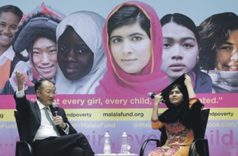 Malala Yousafzai 370 (photo credit: REUTERS)