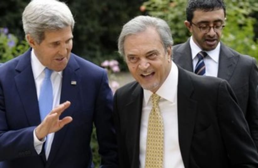 US Sec. of State John Kerry and Saudi FM Saud al Faisal 370 (photo credit: REUTERS)
