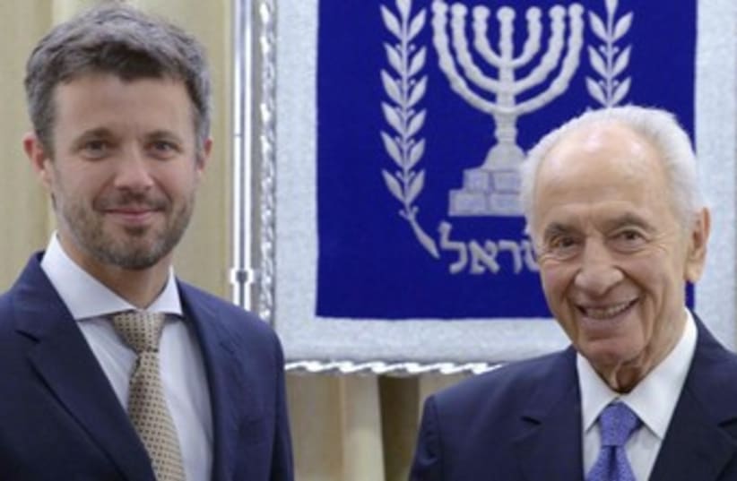denmark price peres 370 (photo credit: Courtesy, Office of the President)